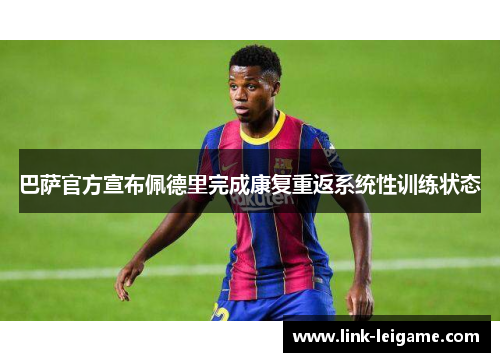 巴萨官方宣布佩德里完成康复重返系统性训练状态 巴萨官方宣布佩德里完成康复重返系统性训练状态